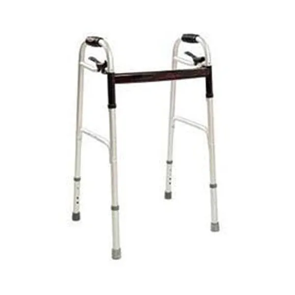 Deambulatore Fisso Pieghevole 4 Puntali foto-